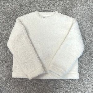 Studio 19 Size Medium Sherpa Crewneck